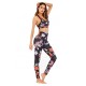 Women Color Print Yoga Set